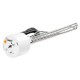 Gwarant 4,5 kW galios sriegis 6/4'' (1 1/2'') elektrinis kaitintuvas-tenas su termostatu 400V G53